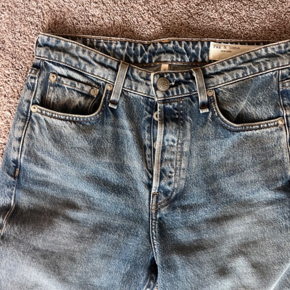 Rag & Bone Maya High-Rise Crop Flare in farrow, size 26 - Picture 5 of 10